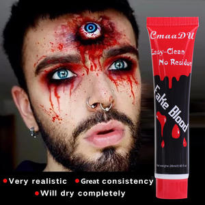 Juego de esponjas de cera para <span class=keywords><strong>cicatrices</strong></span> al por mayor, maquillaje especial líquido con efecto protésico, kit de Halloween, película para espray, maquillaje con salpicaduras de sangre - Product Image 5