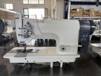 Machine à coudre zigzag industrielle à grande vitesse RONMACK RM-1688DN avec double moteur pas à pas et programmation informatisée