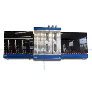 Superior quality Glass washing machine vertical double glazing glass washing equipment for cleaning glass