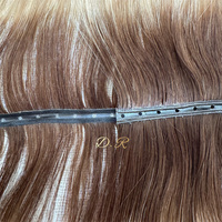 Extensions de cheveux humains Remy vierges russes blondes doublement étirées Genius Butterfly Weft 2026