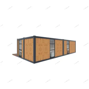 Prefab Modern Luxury Design Prefabricated Mobile 40Ft Cargo Stackable Boxable Thailand 20Ft Office 2Bedroom Container House