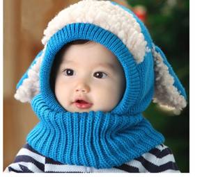 Chapeau et écharpe d'hiver pour bébé, tricoté avec Crochet, pour filles et garçons, chauffant pour le <span class=keywords><strong>cou</strong></span>, à la mode, nouvelle collection - Product Image 5