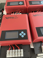 Controlador de Panel Solar MPPT Vmaxpower de 4800W con 98% de Eficiencia, Controlador de Carga Solar Multi-Amp de 12V-48V