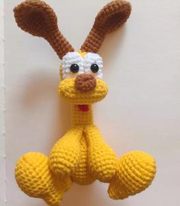 Venta Directa de Fábrica: Adornos de Muñecas Odie Hechos a Mano, Encantadores Colgantes Personalizados para Mochilas, Materiales Premium, Colgante de Ganchillo - Product Image 1