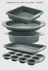 Moule à gâteau en silicone de qualité supérieure résistant aux hautes températures, moule rond antiadhésif pour la cuisson à la maison - Product Image 3