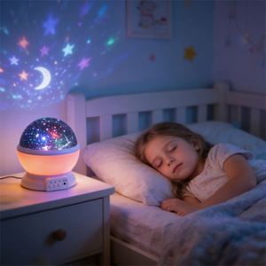 2026 Starry Sky LED Night Light Plastic ABS Compact 2.5V Multi-color Customizable Promotional Advertising <b>Gift</b> - Product Image 2