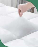 100% Polyester Jacquard Matratzenauflage, individuell bedruckt, gestrickt, wasserdicht, milbenabweisend, gesteppt, kühlend, für Zuhause und Krankenhaus