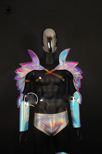 Costume de danseur masculin <span class=keywords><strong>sexy</strong></span> pour défilé de mode, symphonie de tissus, fête, homme musclé, costume de gogo - Product Image 2