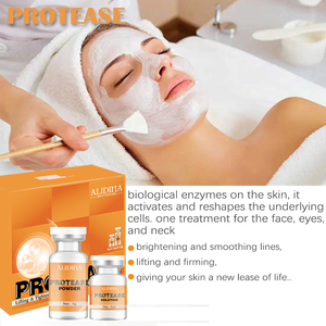 OEM ODM Naturel Réduire Ridules <span class=keywords><strong>De</strong></span> Rides Vieillissement Exfoliant Contour Lifting Blanc Enzyme Masque Contouring CO2 Poudre Masque d - Product Image 5