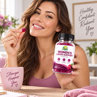 Lifegarden OEM Marque Privée – Gommes Stimulantes de la Libido Féminine – Approvisionnement Direct Usine – Équilibre Hormonal – 60 Comprimés – Complément Quotidien
