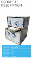 Fabriekslevering XINCHUAN Longan Ontpitmachine Motor 220V Abrikoos Lychee Ontpitter Zaadverwijderaar 304 RVS 48 stuks/min Nieuw