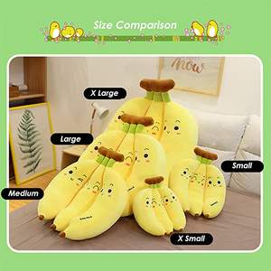 Oreiller en <span class=keywords><strong>peluche</strong></span> <span class=keywords><strong>banane</strong></span> personnalisé, un bouquet de bananes, jouet en <span class=keywords><strong>peluche</strong></span>, nourriture, <span class=keywords><strong>banane</strong></span>, oreiller de câlin, cadeau d'anniversaire - Product Image 4