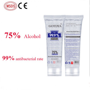 Silicone Antibactérien Mini Instantané En Vrac Lingettes D'alcool 80Ml 300Ml Gel Désinfectant Antibactérien pour les mains - Product Image 3