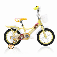 Vélo pour enfants OEM 12 pouces avec frein à disque, vitesse unique, cadre en acier, vélo pour bébé pour filles de 3 ans