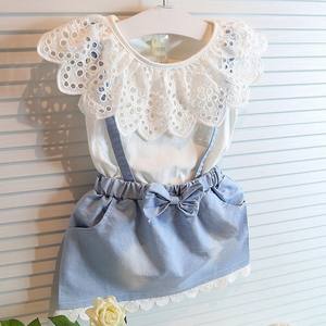 Conjuntos de Ropa para Niños al por Mayor, Falda + Blusa, Ropa de Verano - Product Image 2