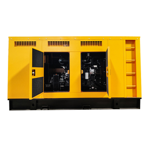 Type silencieux de la capacité élevée 80KW 100KVA basse consommation de carburant de dynamo diesel trois chantiers de construction de C. C - Product Image 4
