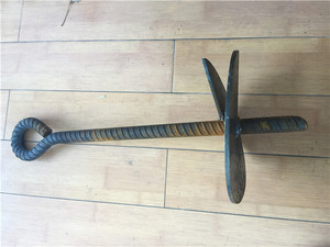 Heavy Duty Helix Earth Anchor <strong>Rebar</strong> Steel Auger Earth Anchor - Product Image 5