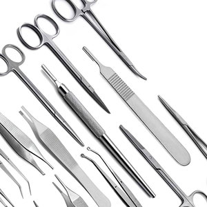 Kit d'instruments chirurgicaux manuels de haute qualité en acier inoxydable avec boîte - Product Image 6