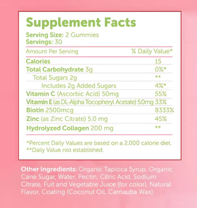Integratori OEM per la Salute: Gommose Luminose al <span class=keywords><strong>Collagene</strong></span> e L-Glutatione per lo Sbiancamento della Pelle, <span class=keywords><strong>Vitamine</strong></span> per Adulti e Neonati - Product Image 2