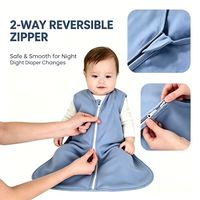 Sac de couchage chaud pour bébé, sans manches, en coton doux, toutes saisons, personnalisable avec logo OEM, pour usage domestique – Offre Spéciale
