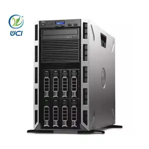 เดิม D ell T430 Poweredge 5u 4 แกนซีพียูพาวเวอร์เอจ T430 เซิร์ฟเวอร์ทาวเวอร์