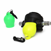 Capuchon anti-poussière en silicone pour régulateur de plongée, couvre-poussière pour première étape avec clip, accessoire pour régulateur de plongée