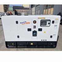 Générateur diesel silencieux de type ATS ISU ZU 25 kVA 20 kW, démarrage automatique, réservoir de carburant de 24 heures, télécommande 230 V, directement de l'usine