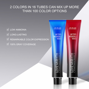 Tinta per <span class=keywords><strong>Capelli</strong></span> Permanente Lovewarmth Senza Ammoniaca Copertura Totale dei <span class=keywords><strong>Capelli</strong></span> <span class=keywords><strong>Bianchi</strong></span> 100ml - Product Image 3