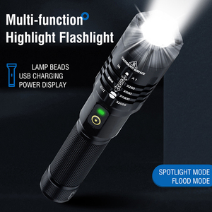<span class=keywords><strong>Linterna</strong></span> LED de Alta Potencia de 4000 Lúmenes, 100 000 Horas de Vida Útil, <span class=keywords><strong>Linterna</strong></span> LED con Pantalla de Energía Inteligente - Product Image 2