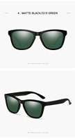 Les lunettes de soleil polarisées Advanced 0717 pour le cyclisme présentent un design rectangulaire classique pour une polyvalence ultime, avec logo personnalisé.