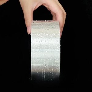 <span class=keywords><strong>Ruban</strong></span> de papier d'aluminium simple face pour <span class=keywords><strong>échappement</strong></span> automobile étanche pour bouclier thermique et emballage de tuyau sans revêtement - Product Image 2