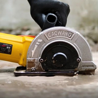 Cutter à béton sans fil professionnel CaoWang Dustless Brick Plumbers, lame dentelée, 220V