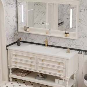 American Style Bathroom Cabinet Professional Wholesale Waterproof Classic Bathroom Vanity <b>with</b> Sink - Product Image 3
