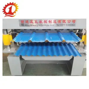 Hai Lớp Thủy Lực Rollforming Máy Kim Loại Vật Liệu Xây Dựng Làm Cho Máy Móc - Product Image 6