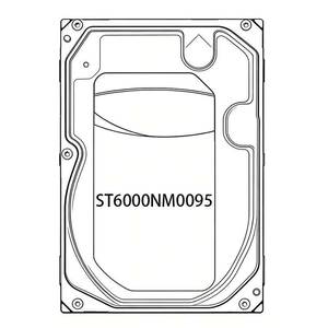 Disco Duro ST6000NM0095 de 6 TB, 7200 RPM, SAS, 12.0 GB/S, 256 MB, 512E, Accesorios para Computadoras Empresariales, Pendrive, CCTV, NAS, NVR, Alta Calidad - Product Image 1