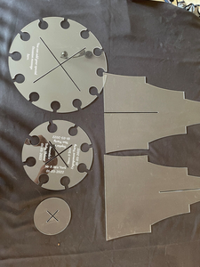 Shinyageli — présentoir transparent à 3 niveaux de présentation de Champagne et de verres en acrylique, vente en gros - Product Image 5