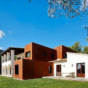 Panel de Revestimiento de Pared Cortina de Acero Corten y Aluminio, Corte Láser Personalizable, Uso Exterior Moderno, Certificado ISO 9001, Directo de Fábrica - Product Image 1