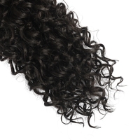Offre Spéciale 14 pouces 18 pouces en gros bouclés crochet tresse freetress gogo curl crochet cheveux gris ombre crochet cheveux