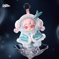 Meilleures ventes TNT SPACE D RA Boîte mystère de porte-clés en peluche Cocktail Fantaisie, Pendentif jouet artistique mignon et de collection pour décoration de sac et cadeau