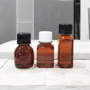 Plástico PET transparente, 2oz, 8oz, 60ml, 100ml, 250ml, 300ml, dispensador de chorros de aceite de oliva, botellas, tapón de rosca, salsa de calamar, almacenamiento de bebidas - Product Image 6