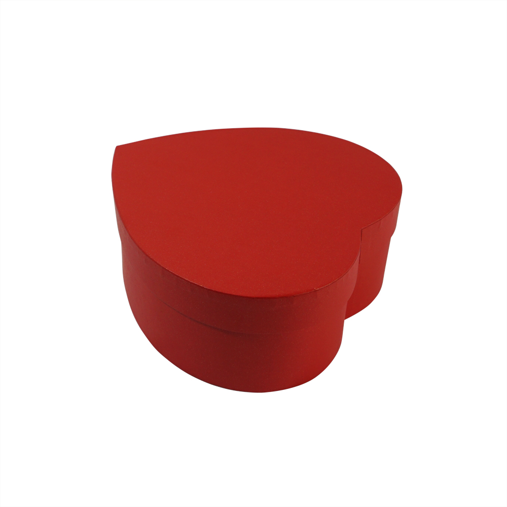 (21*20.5*8.5cm) heart shape gift box---Red