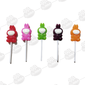Piruletas de Animales 3D de Dibujos Animados, Halal, OEM, con Múltiples Sabores de Frutas, Piruletas con Forma de Conejo, Dulces Duros para Niños, Regalo para Fiestas Infantiles - Product Image 2