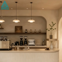 Éclairage LED robuste et écologique pour restaurant, bar, comptoir, design modulaire, kiosque alimentaire et de boissons en acier inoxydable, sur mesure