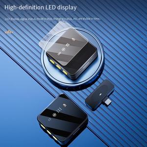 Nuevo Clip de micrófono receptor <span class=keywords><strong>Netflix</strong></span> Micrófono de reducción de ruido en vivo Mini MICRÓFONO INALÁMBRICO Lavalier para Teléfono Celular - Product Image 4