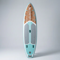 Planche de paddle gonflable multifonctionnelle Drop Stitch pour la pêche tout-terrain avec porte-canne intégré et siège confortable, capacité de charge 400 kg