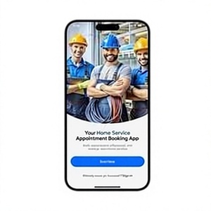 Aplicación móvil de servicio de limpieza bajo demanda para una reserva sencilla, limpiadores confiables, programación, seguimiento y gestión de servicios. - Product Image 1