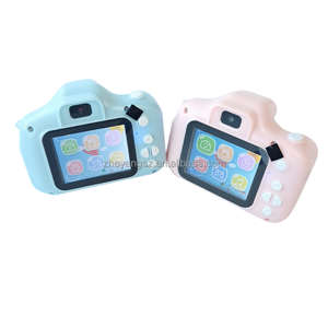 Mini cámara digital con lente única para niños, 400mAh, <span class=keywords><strong>filtro</strong></span> de batería, pegatina de <span class=keywords><strong>foto</strong></span>, temporizador, juego de serpiente, dibujos animados, X200 - Product Image 5