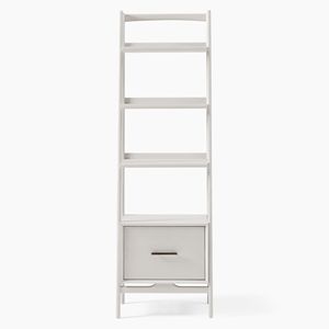 Estantería de diseño de mediados de siglo Juego de estantería apilable para muebles de interior minimalistas estrechos anchos de 3 piezas - Product Image 4