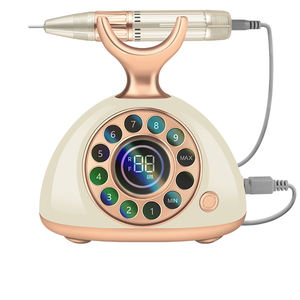 Perceuse à ongles professionnelle rétro électrique Portable téléphone perceuse à ongles pour vernis à ongles - Product Image 1