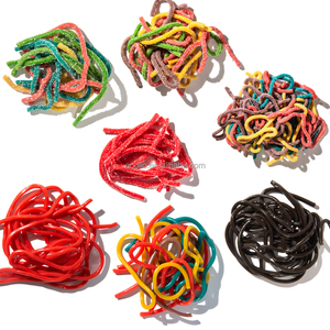 OEM Factory Direct Custom Label Colorful <strong>Sour</strong> Rope Strands Gummy Mixed Fruit Flavors Acidity Chewy Multi-Colored <strong>Sweets</strong> - Product Image 5